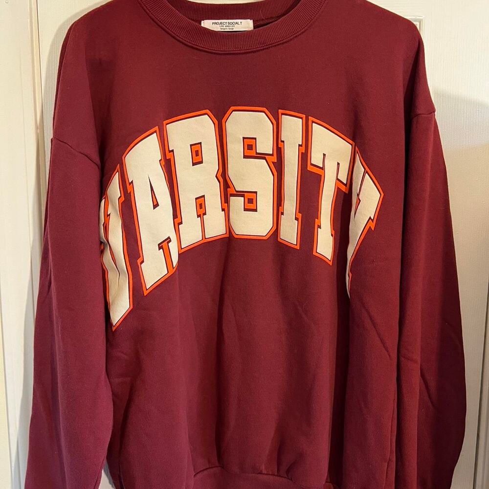 Project social t unisex burgundy